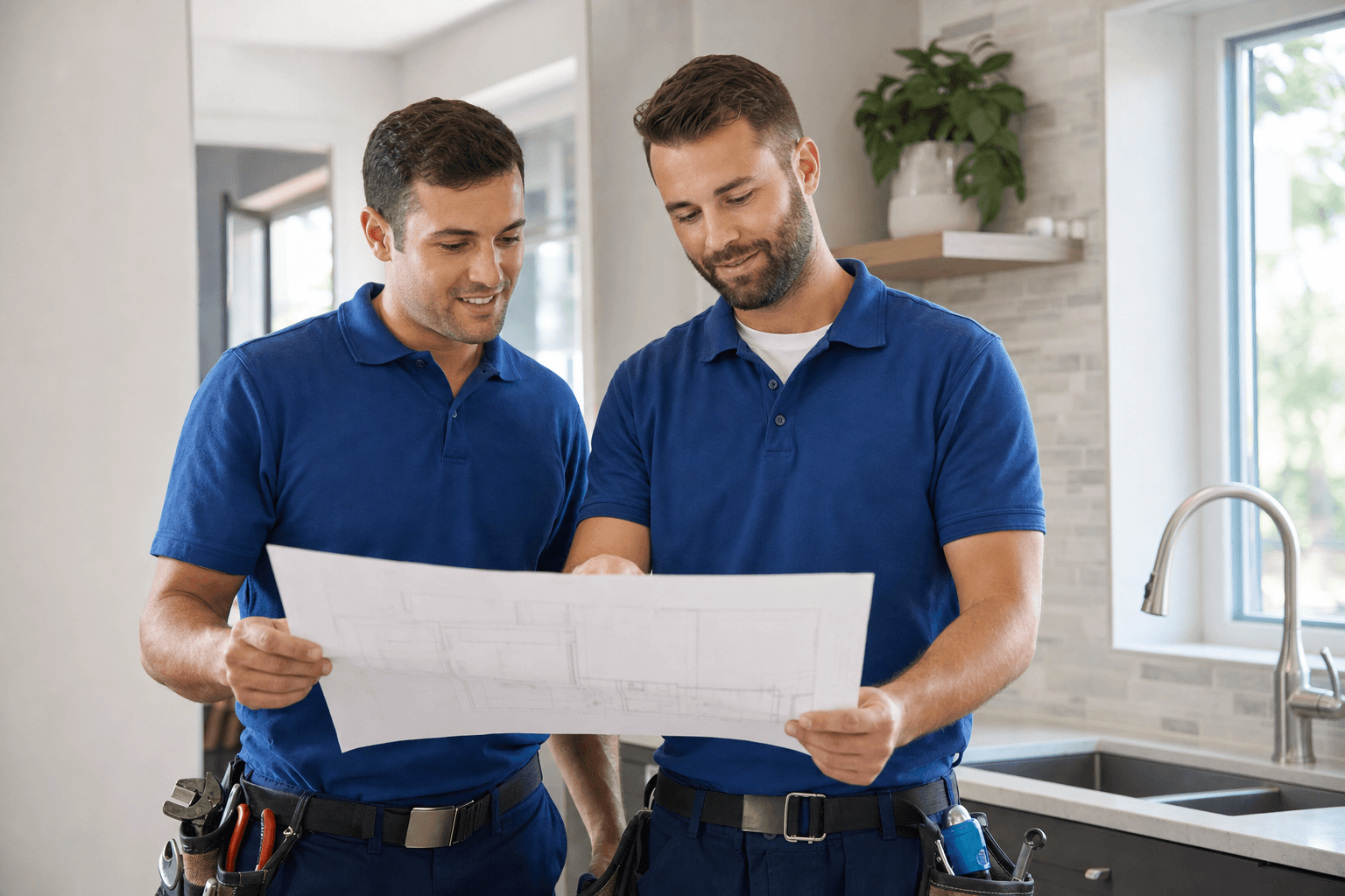 FlowMaster Plumbing team at work